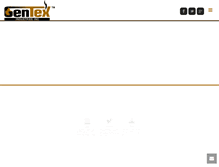 Tablet Screenshot of gentex.ca